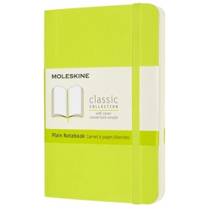 Bloc de notas Moleskine Plain Notebook Pocket Soft Lime