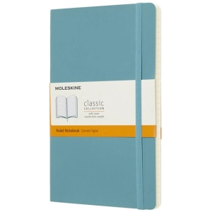 Bloc de notas Moleskine Ruled Notebook Pocket Soft Ocean Blue