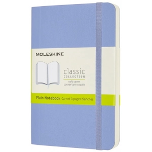 Bloc de notas Moleskine Plain Notebook Pocket Soft Blue