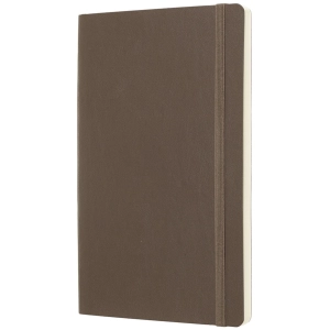 Moleskine Plain Notebook Large Soft Brown