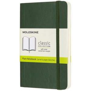 Bloc de notas Moleskine Plain Notebook Pocket Soft Green