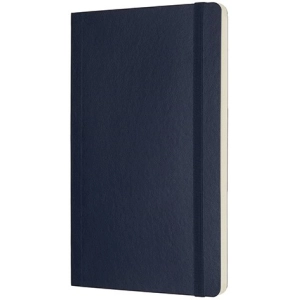 Moleskine Plain Notebook Large Soft Sapphire