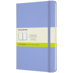 Bloc de notas Moleskine Plain Notebook Large Blue