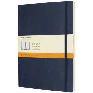 Bloc de notas Moleskine Ruled Notebook A4 Soft Blue