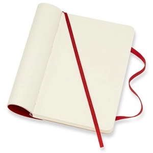 Moleskine Plain Notebook Pocket Soft Red