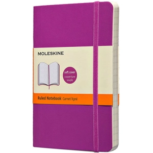 Bloc de notas Moleskine Ruled Notebook Pocket Soft Pink