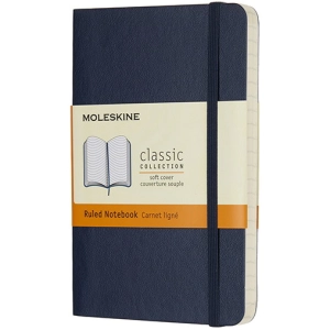 Bloc de notas Moleskine Ruled Notebook Expanded Soft Sapphire