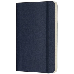 Moleskine Ruled Notebook Pocket Soft Sapphire