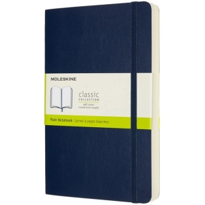 Bloc de notas Moleskine Plain Notebook Expanded Soft Sapphire