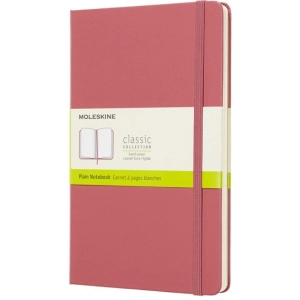 Bloc de notas Moleskine Plain Notebook Large Pastel Pink