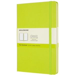 Bloc de notas Moleskine Plain Notebook Large Lime