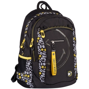 Mochila escolar Yes T-121 Smiley World