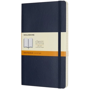 Bloc de notas Moleskine Ruled Notebook Large Soft Sapphire