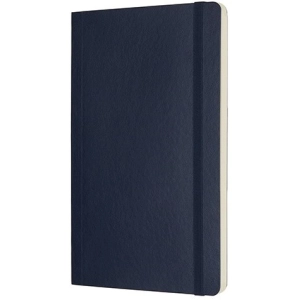 Moleskine Ruled Notebook Large Soft Sapphire