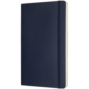 Moleskine Squared Notebook Large Soft Sapphire