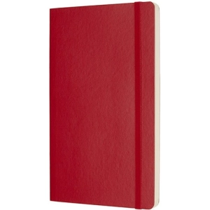 Moleskine Squared Notebook Large Soft Red