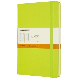 Bloc de notas Moleskine Ruled Notebook Large Lime