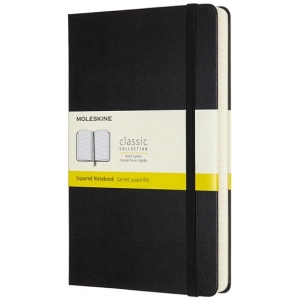 Bloc de notas Moleskine Squared Notebook Expanded Black