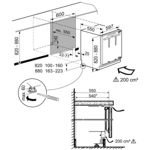 Electrodomésticos empotrados