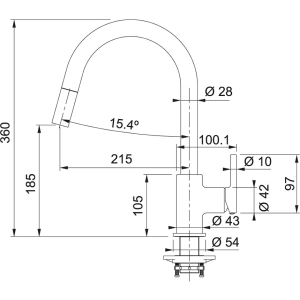 Franke Lina Pull Out 115.0626.051