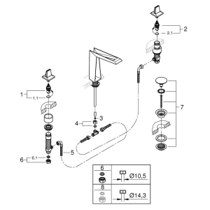 Grohe Allure Brilliant Icon 3D 20603SD0