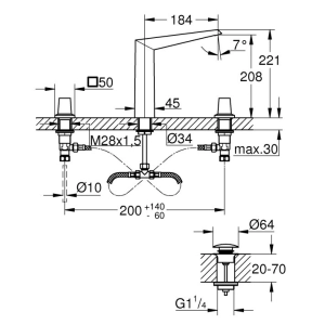 Grohe Allure Brilliant Icon 3D 20603SD0