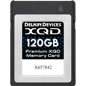 Tarjeta de memoria Delkin Devices Premium XQD 120Gb