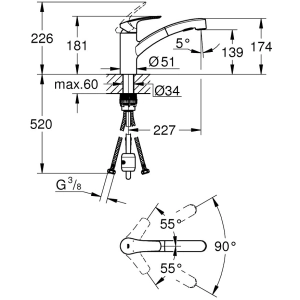 Grohe Eurosmart 30305001