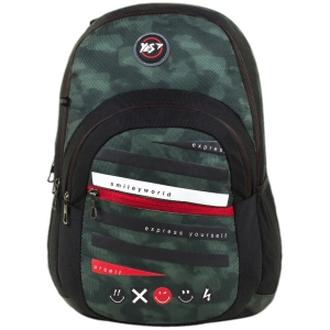 Mochila escolar Yes T-85 Smiley World Military Boy