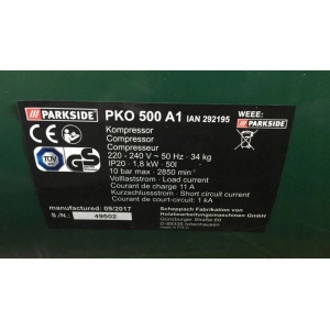 Parkside PKO 500A1