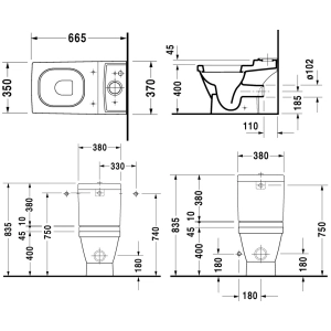 Duravit 2nd Floor 2107090000