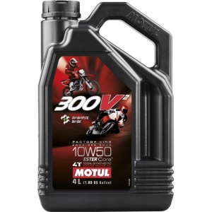 Aceite motor Motul 300V² 4T Factory Line 10W-50 4L