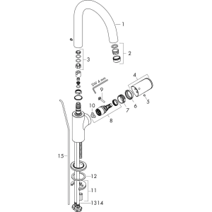 Hansgrohe Vernis Blend 71554000