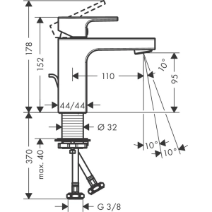 Hansgrohe Vernis Shape 71561000