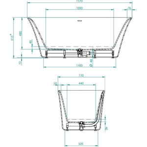 Balteco Fiore 157x72