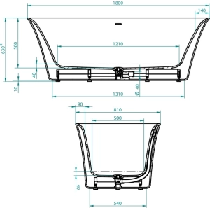 Balteco Fiore 180x81