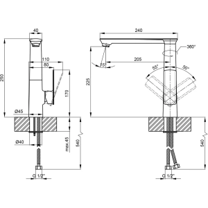 Q-tap Lodenice 9031102FC