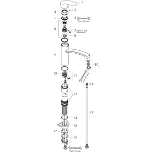 Hansgrohe Focus M41 31826000