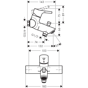 Hansgrohe Talis S 72401000