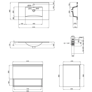 Muebles de lavabo