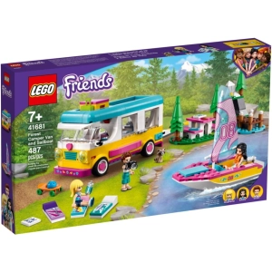 Lego Forest Camper Van and Sailboat 41681