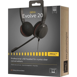 Jabra Evolve 20 Stereo USB-A UC SE