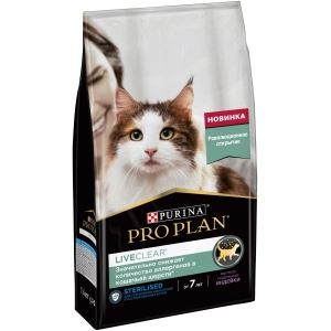 Pro Plan Sterilised LiveClear 7+ Turkey 1.4 kg