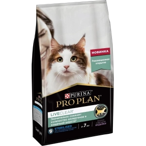 Comida para gatos Pro Plan Sterilised LiveClear 7+ Salmon 1,4 kg