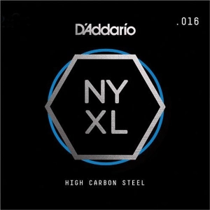 Cadenas DAddario NYXL High Carbon Steel Single 16