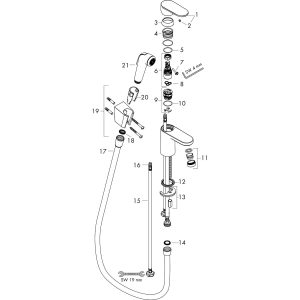 Hansgrohe Vernis Blend 71215000