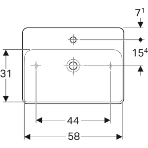 Geberit VariForm 60 500.781.01.2