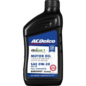 Aceite motor ACDelco Full Synthetic Dexos1 0W-20 1L