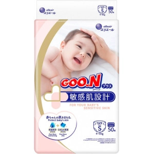 Pañales Goo.N Plus Diapers S / 50 pcs