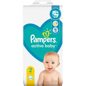 Pañales Pampers Active Baby 2 / 112 pcs